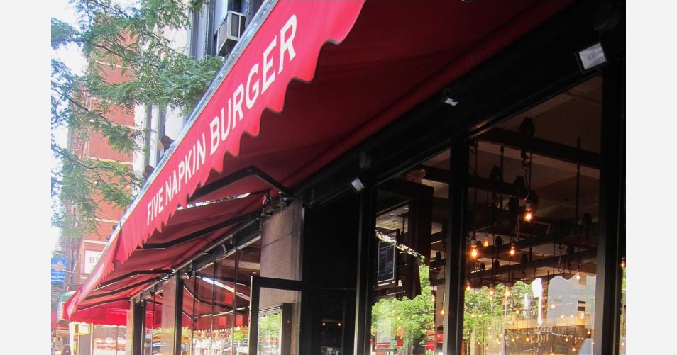 5 Napkin Burger in NYC, New York I just want 2 eat