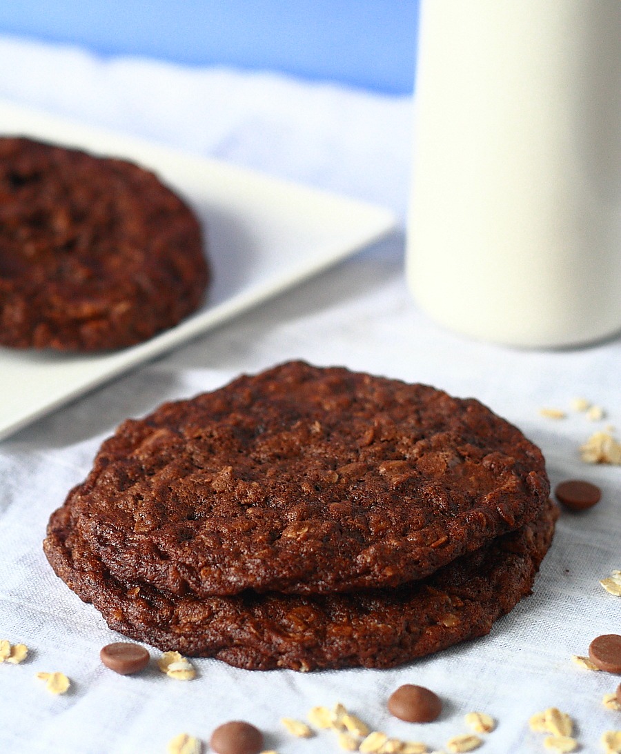 Lemon Drop Milk Chocolate Jumbo Oatmeal Cookies