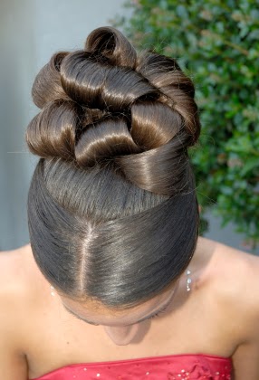 Updo Hairstyles For Long Hair Applied By Summer And Formal Event