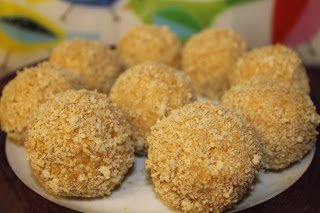 arancini ready to be cooked