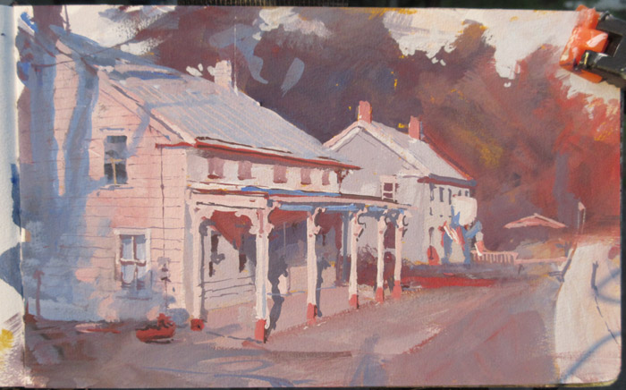 Gurney Journey Experiments With A Limited Palette