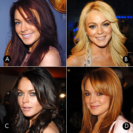 lindsay lohan hair. Lindsay Lohan Hairstyle