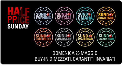 Half price pokerstars