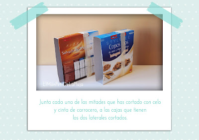 Rocio Design: DIY: Archivador con Cajas de Cereales