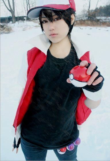 Red Cosplay From Pokémon.