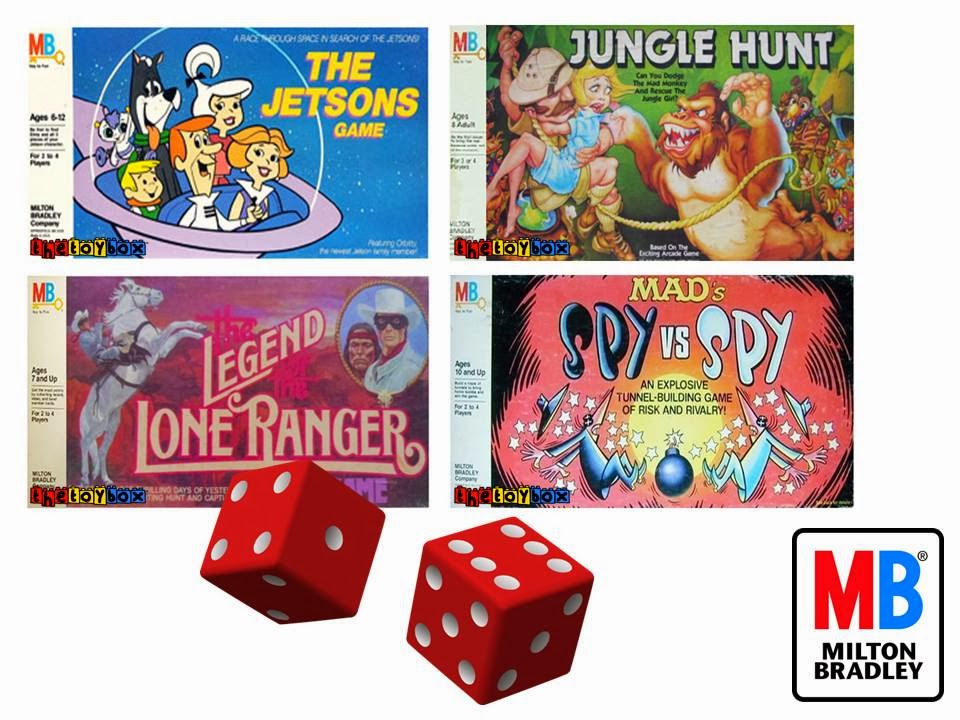 The Toy Box Milton Bradley Board Games Of The 80's
