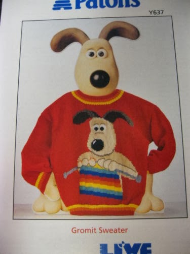 V & M: Wallace and Gromit knitting patterns