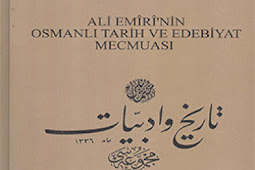 Ali Emiri'nin Osmanlı Tarih ve Edebiyat Mecmuası Kitabını Pdf, Epub, Mobi İndir