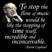 Aaron Copland Quote image from Bobby Owsinski's Big Picture blog