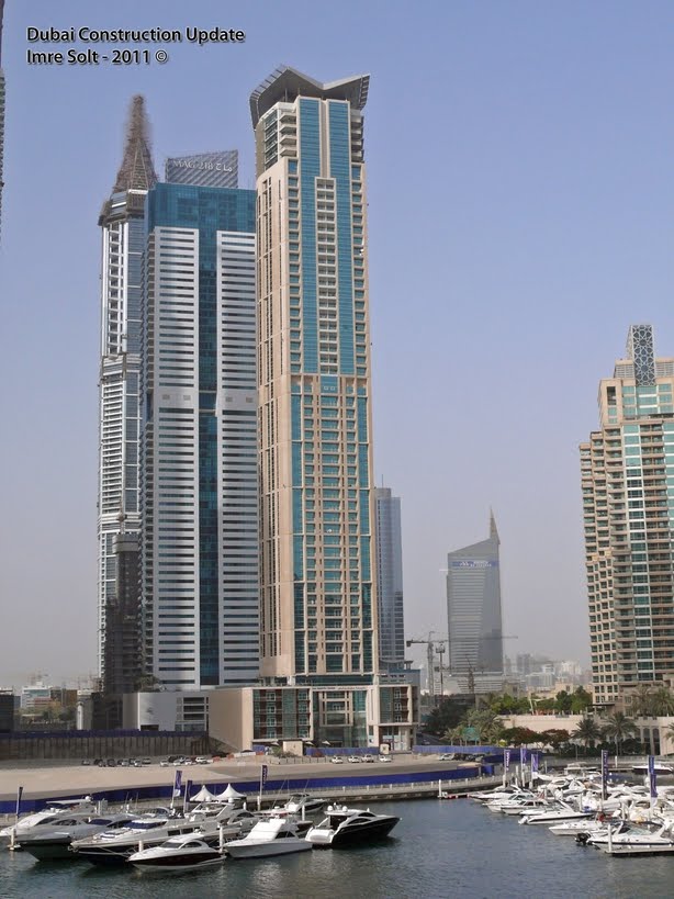 Dubai Constructions Update by Imre Solt Marina Heights Tower photo,Dubai Marina , 3/June/2011