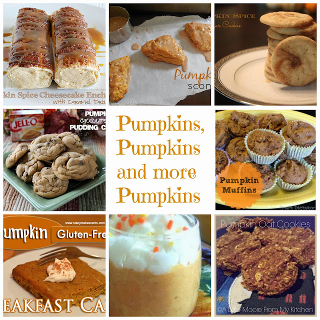  Pumpkin recipes, desserts, dishes