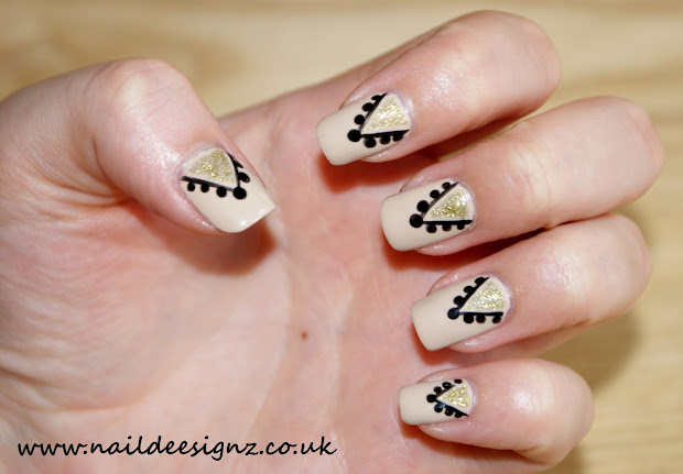 christine's nail design - easy