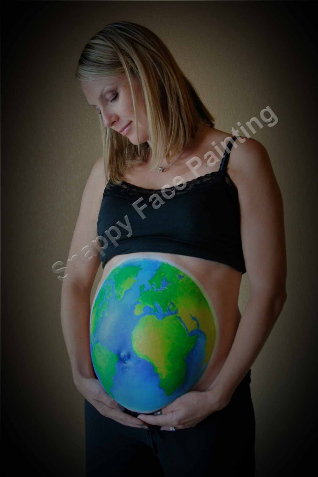 Snappy Face And Body Art Painting Prenatal Belly Painting What