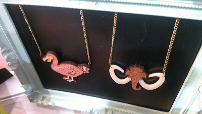 Dodo and mammoth necklaces designosaur Dodo and mammoth necklaces designosaur