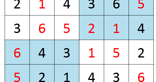 Resourceful-Parenting: Jawaban Permainan Angka Sudoku Dec12