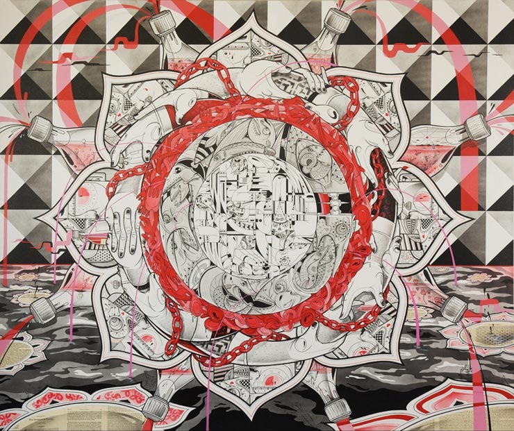 Pixel Pancho New Street Art For Day One Festival Antwerp