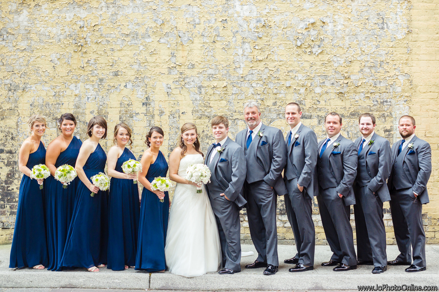 Lisa Foster Fl Design Navy Blue And White Wedding