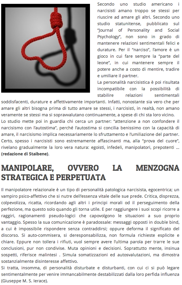 Re Interiore Manipolare Ovvero La Menzogna Strategica Perpetuata