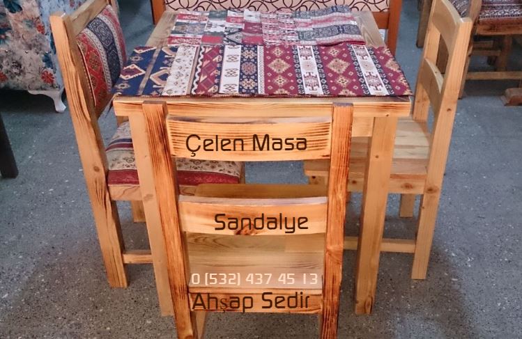 Ahsap Masa Sandalye Cafe Sedir Berjer Tabure Istanbul