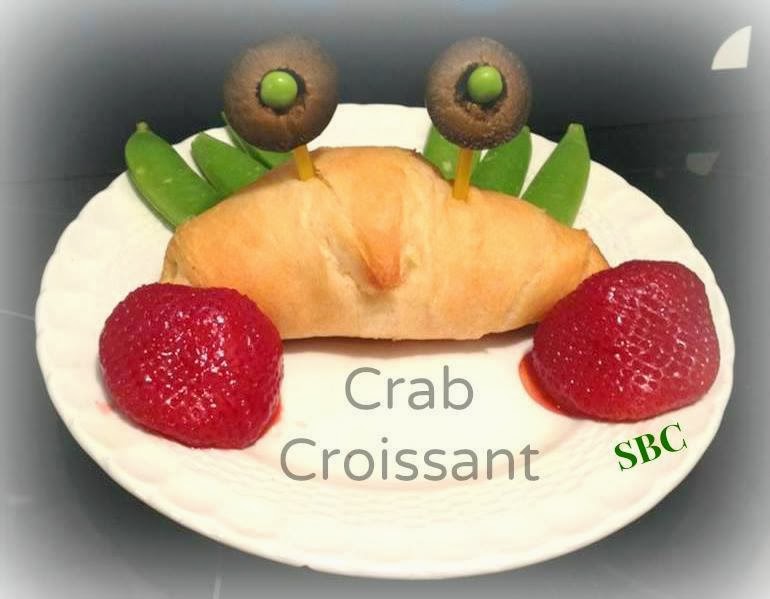 Happy Living With Tina Crab Croissant
