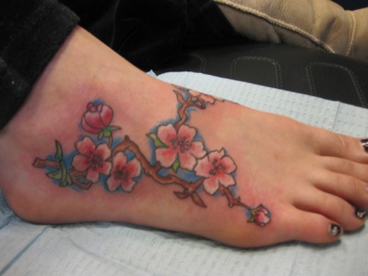 Foot Tattoo Designs Posted on Monday April 25 2011 by HussainGardezi