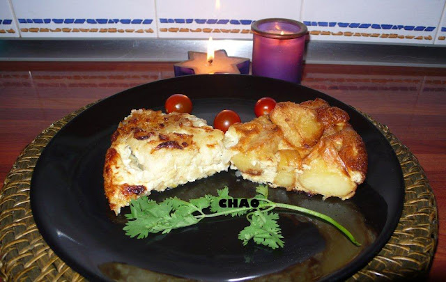 Bizcocho De Bacalao Con Patatas.
