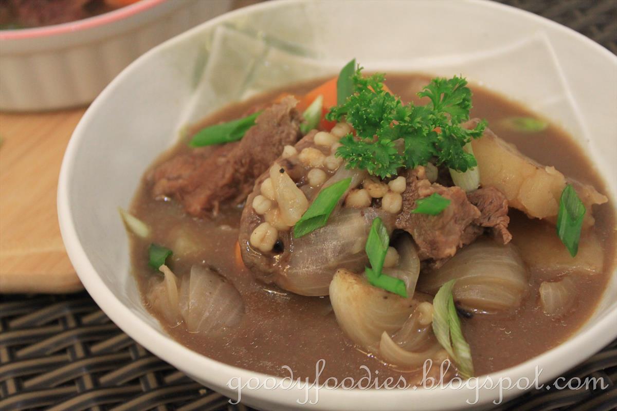 GoodyFoodies St. Patrick's Day Recipe Irish Lamb Stew (Delia Smith)
