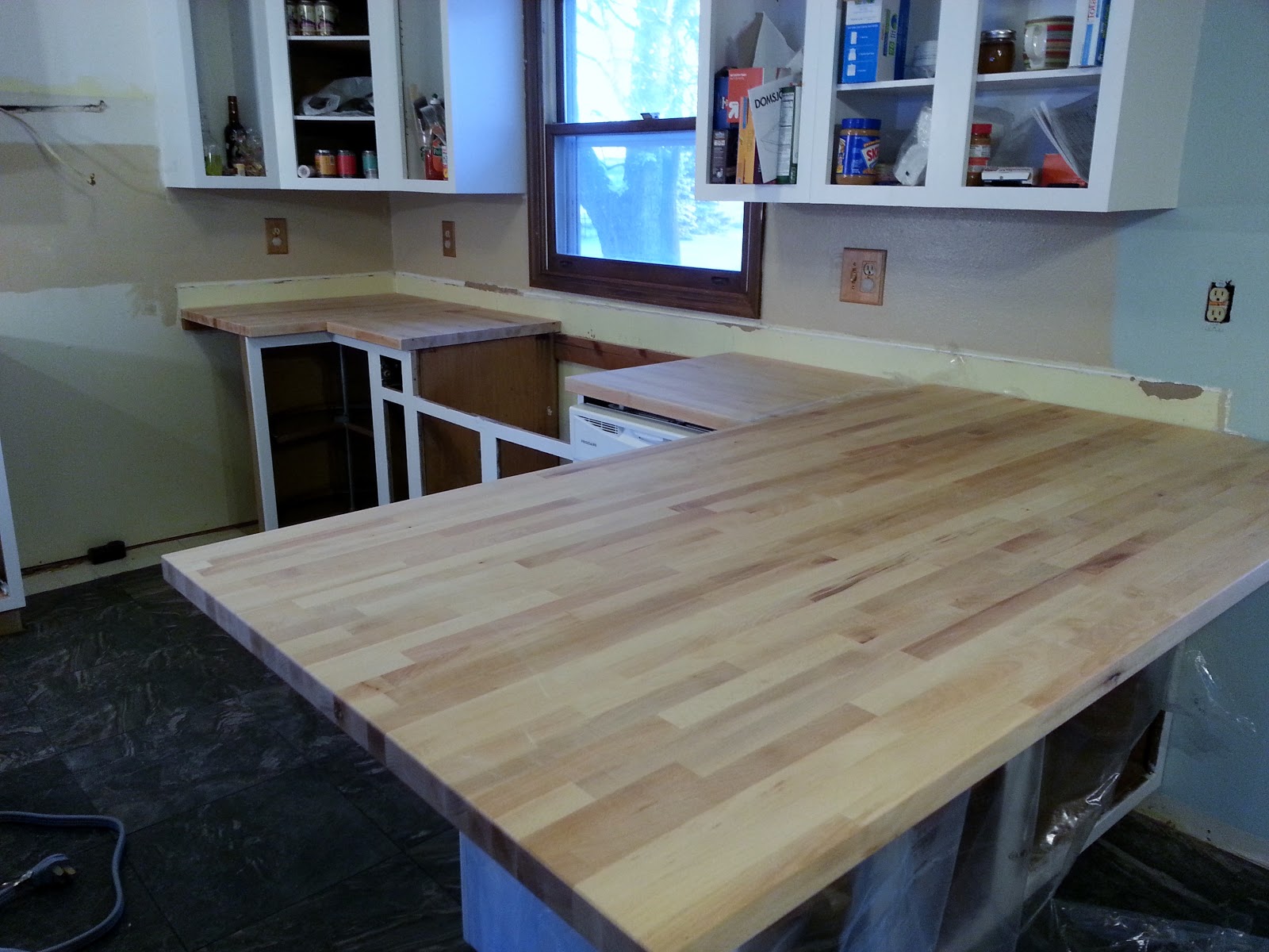 We Own Blackacre Staining My Beech Ikea Butcher Block Counters