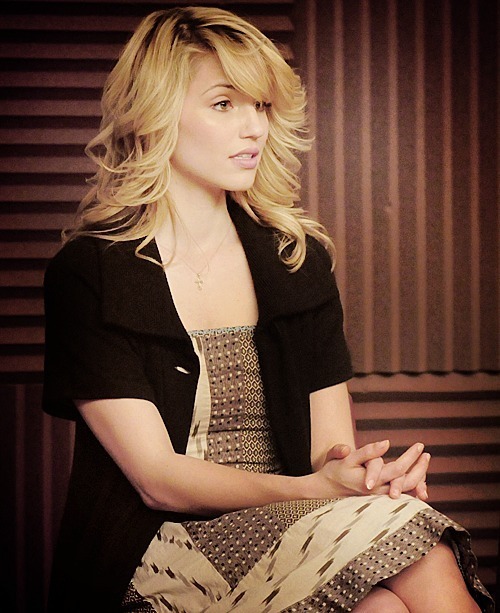 dianna agron quinn fabray. (played by Dianna Agron)