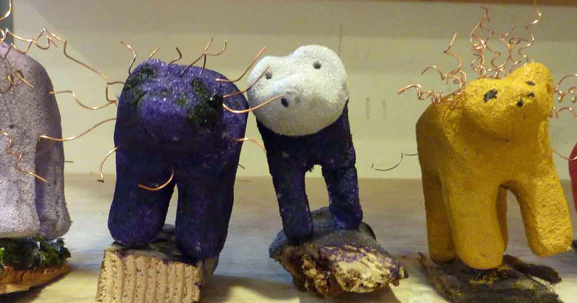 being cr8iv Foam Carved Animals