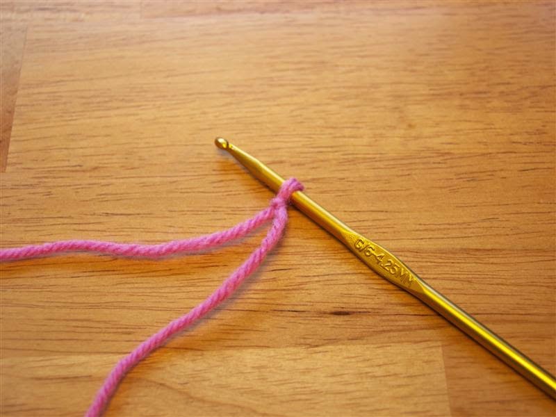 Tığ işi Kalpli Motif Yapımı