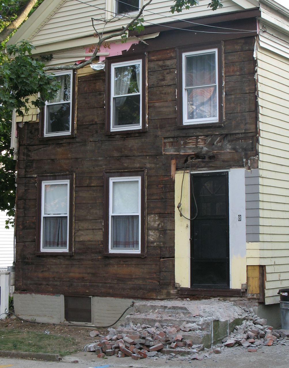 An Urban Cottage Greek Revival Exterior Renovation Before And After