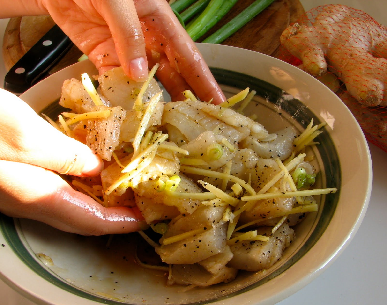 Food for Hunters White Bass Chao Ca (Vietnamese Fish Porridge)
