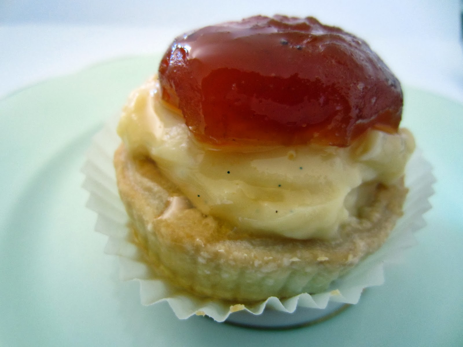 tea with hazel apricot petite fours with lard pastry