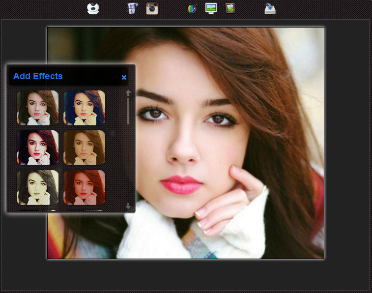 Photo Collage Maker How to add Vintage, Instagram Retro and Sepia Look