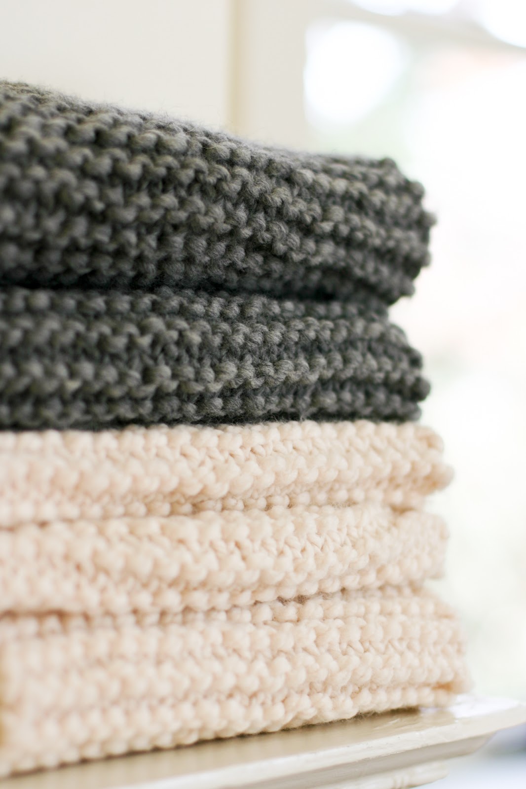 The Katy Cowl - An Easy Chunky Knit Pattern - Flax & Twine