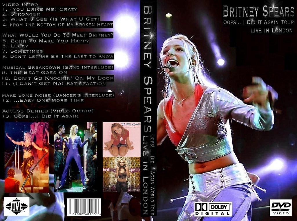 Live Tour Britney Spears Media