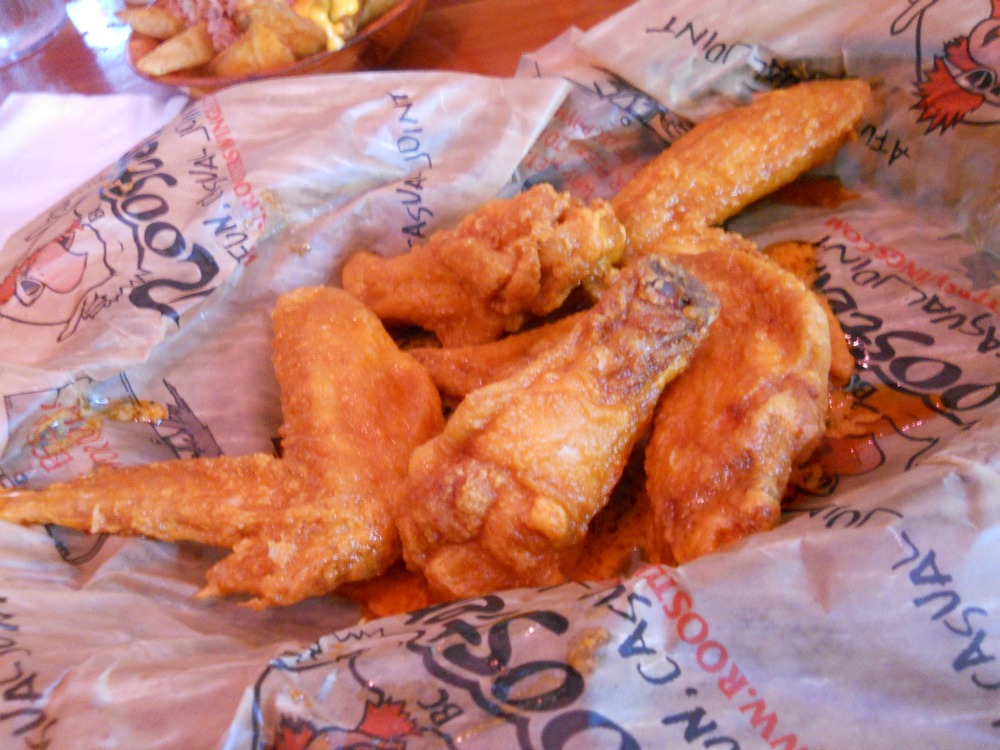 SteakNPotatoesKindaGurl Restaurant Review Roosters Wings in Springdale