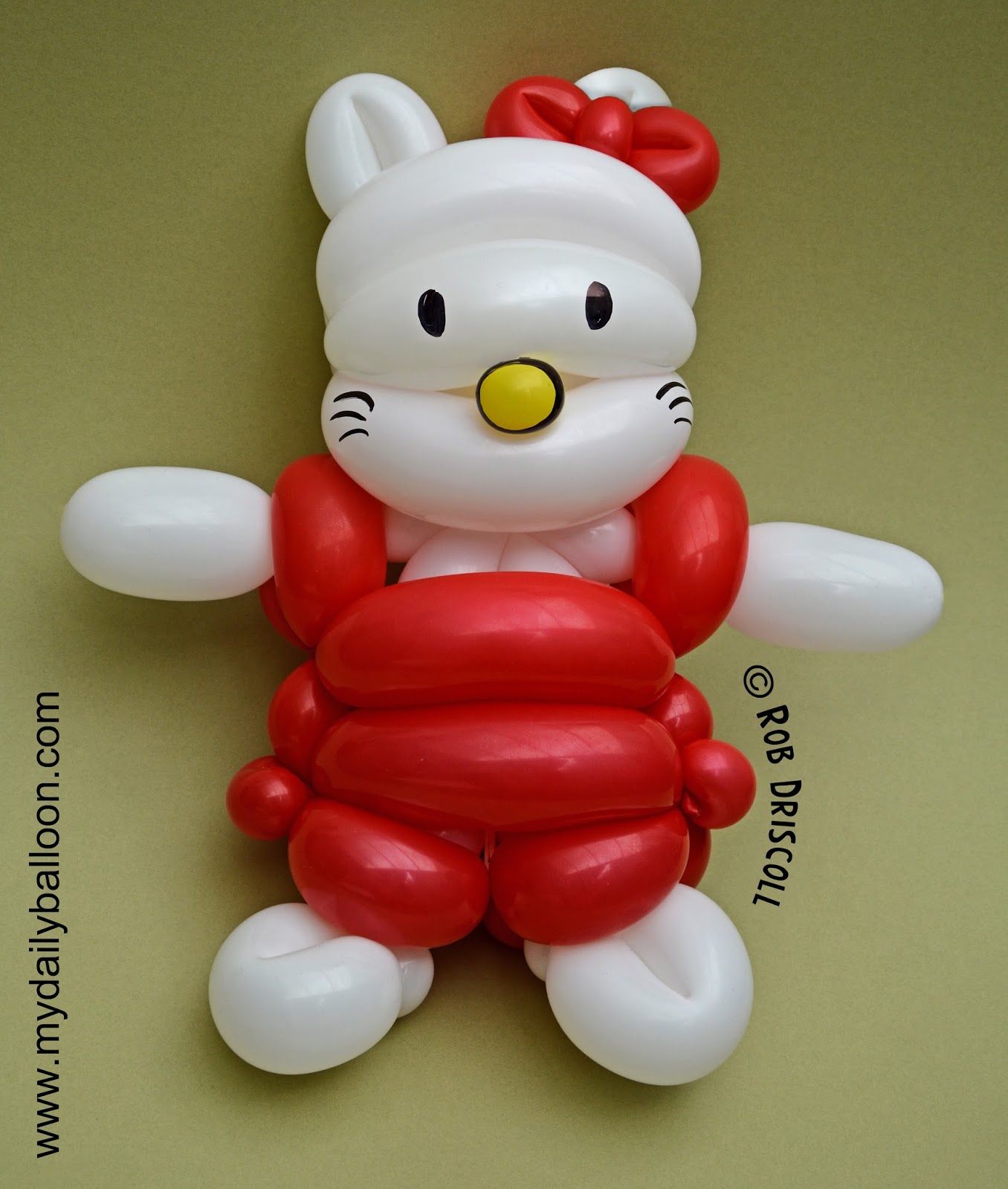 My Daily Balloon 18th August Hello Kitty