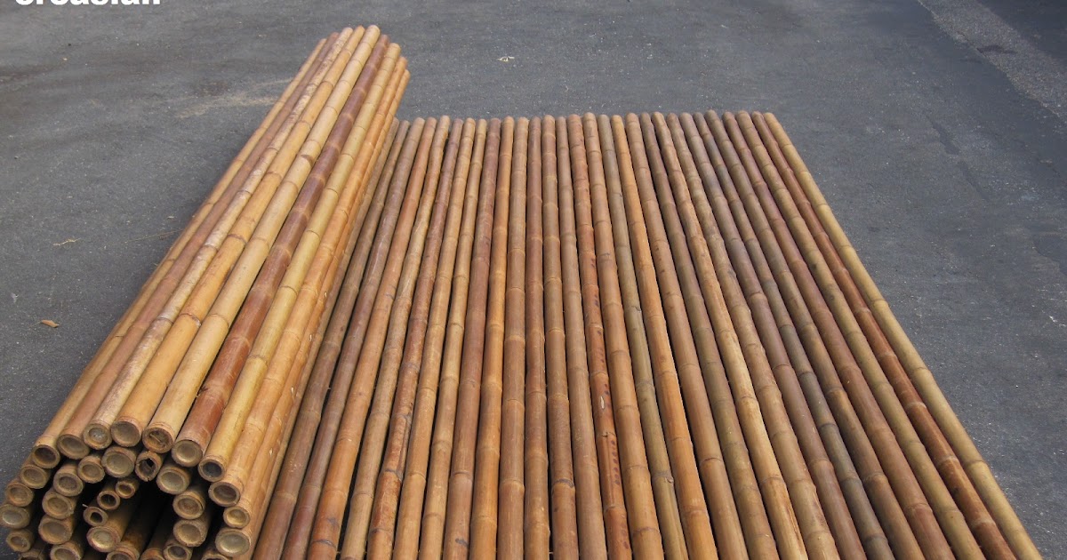 Creasian's Fencing6'(ft) Bamboo Fencing (rolls) 1''(dia)8'(ft) Rolled