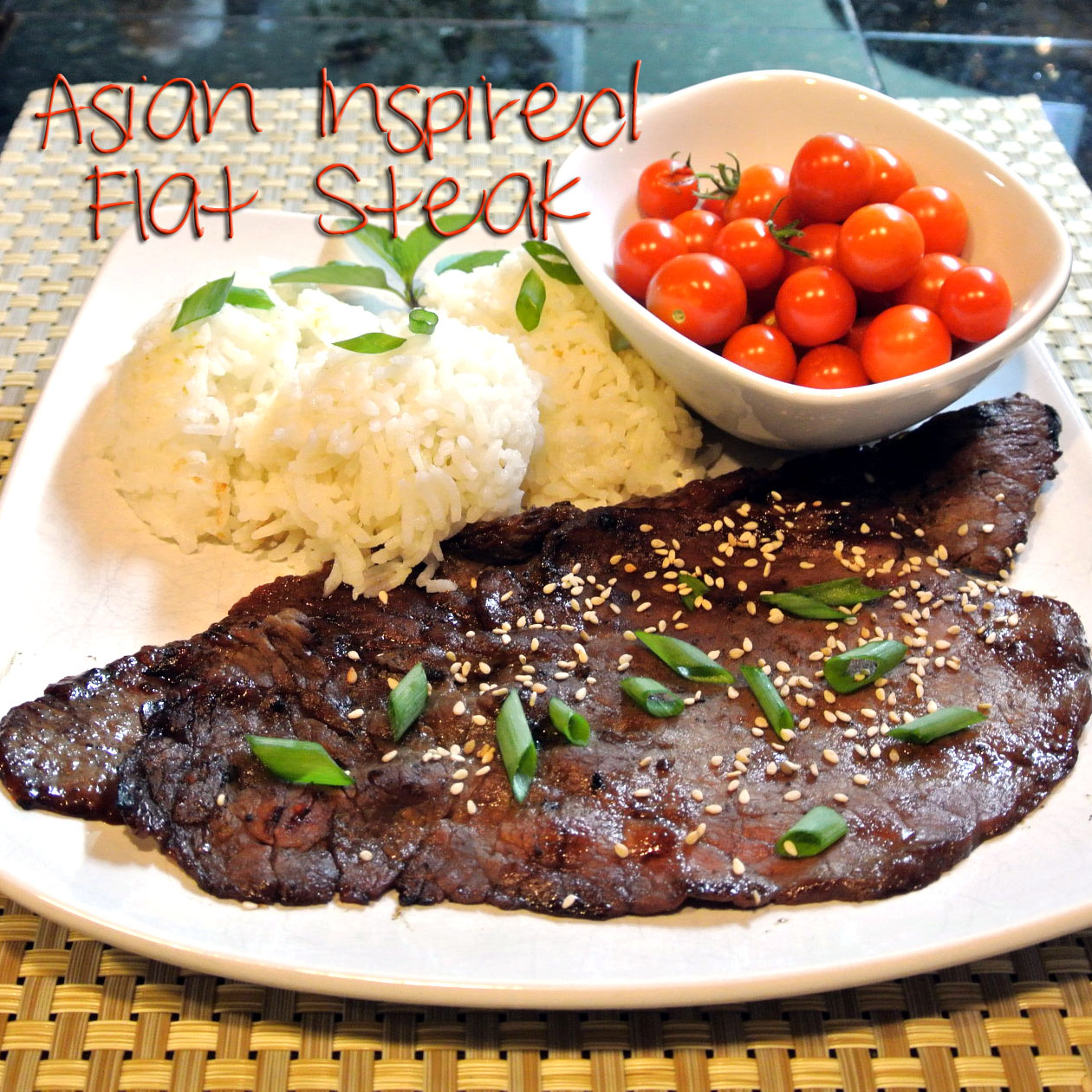 Mom, What's For Dinner? Asianinspired grilled flat steak