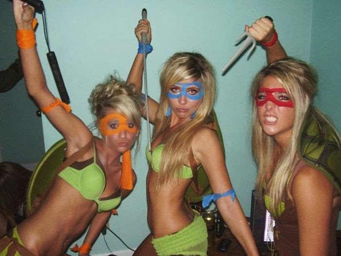 Sexy Teenage Mutant Ninja Turtles Cosplay Awesome Tattoo Designs