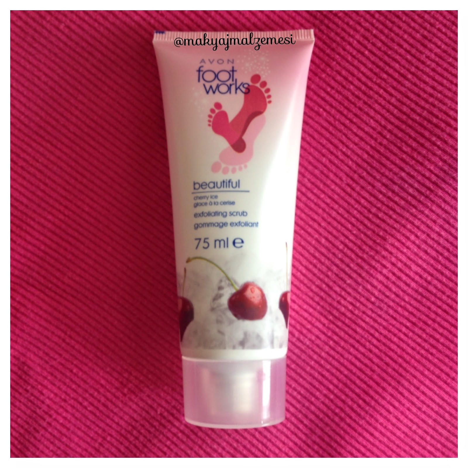 Makyaj Malzemesi Avon Foot Works Exfoliating Scrub