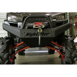 Front Winch Bumper with High Lifter Logo for Polaris Ranger 900