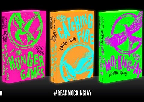 Scholastic, Other, Hunger Games Scholastic Shiny Cover Series