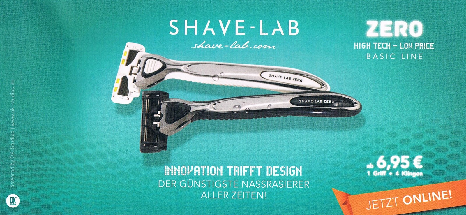 Josefine 21 Test Blog ZEROLINE der Nassrasierer von SHAVE LAB