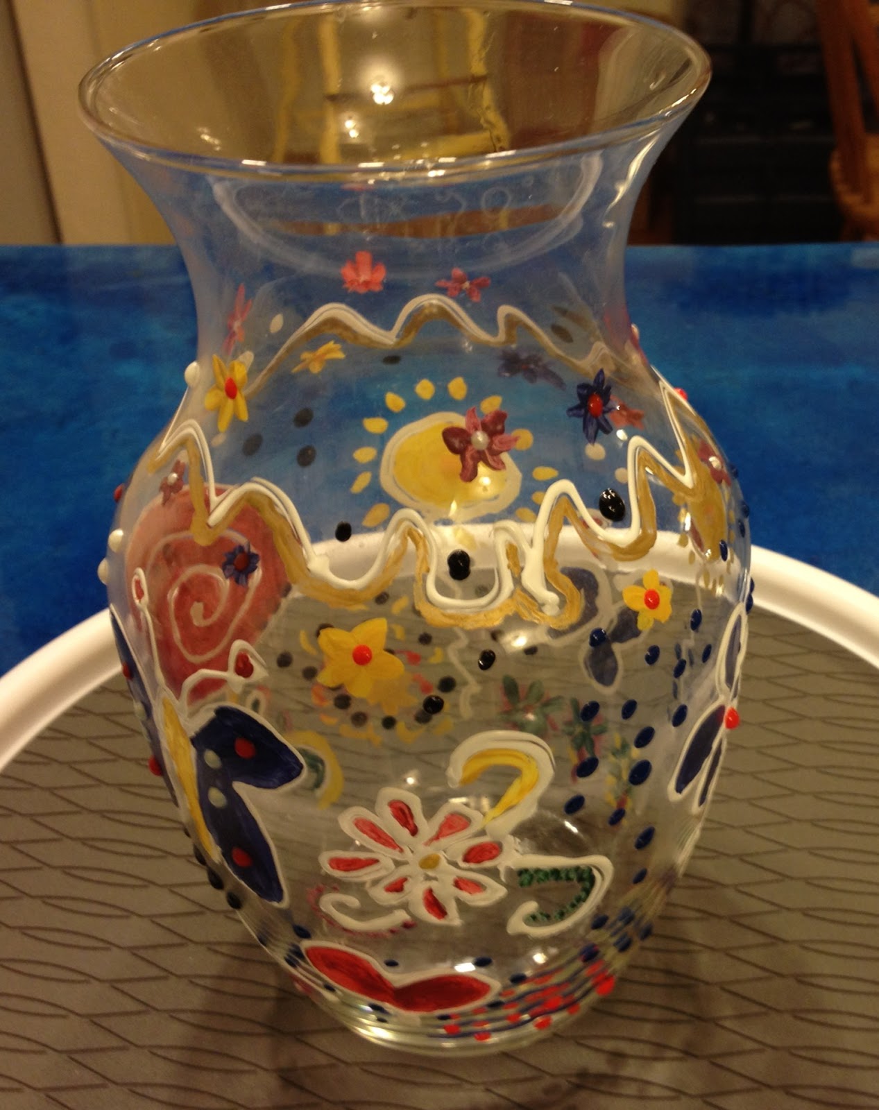  Marilyn's Crafts Vase Painting