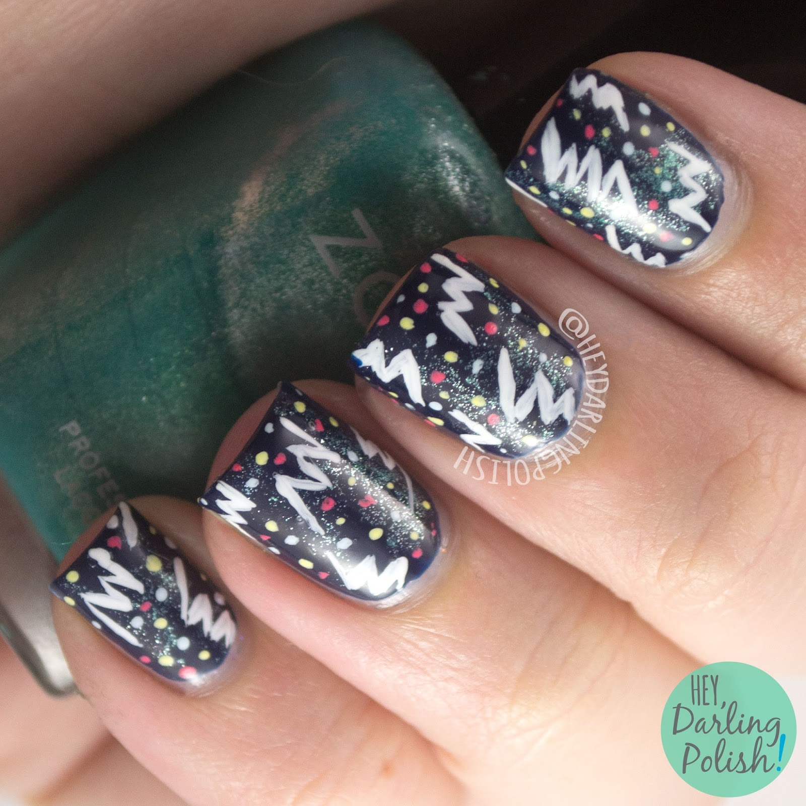 Hey, Darling Polish!: 80's Zig Zags