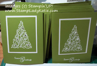 card made with Stampin'UP! stamp set: Snow Swirled