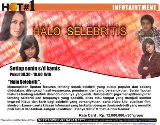 Gosip Infotainment : HALO SELEBRITIS (Berita Infotainment SCTV